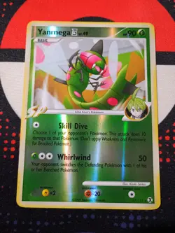 Yanmega 37/111 Rising Rivals Reverse Holo Pokemon TCG Card -Y1 - Image 1