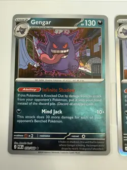 Gengar 050/088 Reverse HOLO + HOLO Pokemon Card Perfect Order - Image 4