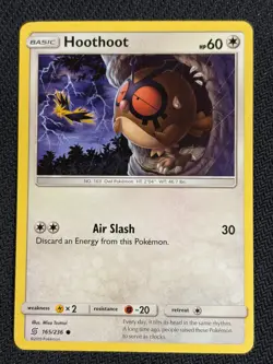 Hoothoot 165/236 & Zapdos Unified Minds non-holo ~ Cameo Gallery ~ Pokemon TCG - Image 1