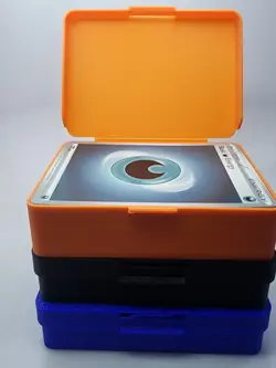 3x Pokemon Bulk Card Storage Containers (Hold Approximately 70 Cards Per Box) - Image 2
