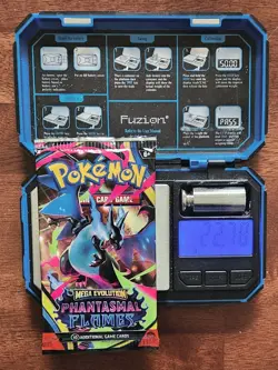 EXTREMELY HEAVY Pokemon Phantasmal Flames Booster Pack 22.78g - Image 1