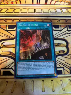Yugioh Nadir-Diener Platinum Secret Rare RA01-EN062 - Image 1