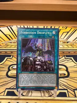 Yugioh Verbotener Tropfen MP22-EN254 Secret Rare - Image 1