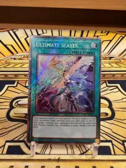 Yugioh Ultimativer Schlachter Platinum Secret Rare RA02-EN070 - Image 1