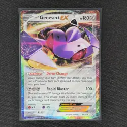 Genesect EX - 64/124 - Ultra Rare - XY Fates Collide - Pokemon Card- NM/M - Image 1