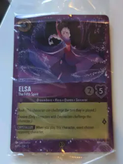 Elsa - The Fifth Spirit 6 Disney Lorcana Promo Cards Holo - Image 1