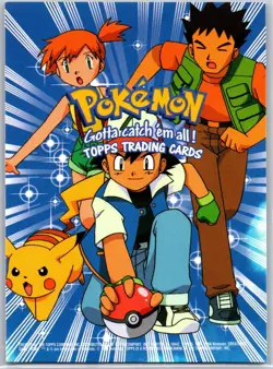 POKEMON TOPPS THE FIRST MOVIE TRADING CARDS CHECKLIST #72 NON HOLO NM - Image 1