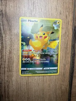 Pokemon TCG Crown Zenith: Galarian Gallery Pikachu Card GG30/GG70 NM - Image 2
