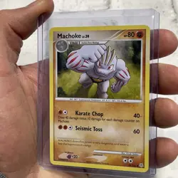 Pokemon Card Machoke LV.39 Diamond & Pearl 53/130 LP+ Non-Holo TCG 2007 Pokemon - Image 2