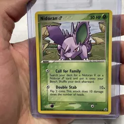 Pokemon Trading Card EX FireRed & LeafGreen: Nidoran 71/112 NM Near Mint Common - Image 1