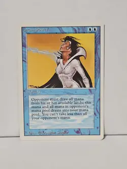 MTG Drain Power Revised 3rd NM Magic The Gathering - Image 1