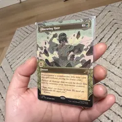 Obscuring Haze NM Showcase MTG Avatar: The Last Airbender TLE Unplayed Magic - Image 1