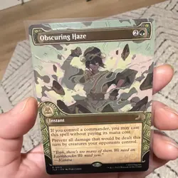 Obscuring Haze NM Showcase MTG Avatar: The Last Airbender TLE Unplayed Magic - Image 2