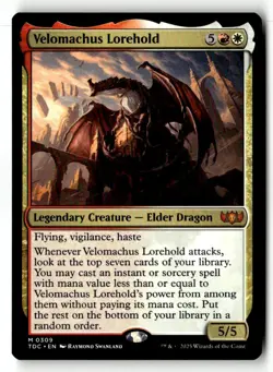 Velomachus Lorehold 309 Commander: Tarkir: Dragonstorm Magic: The Gathering NM - Image 1