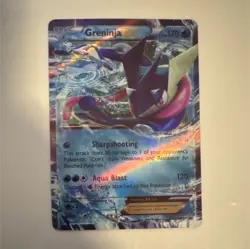 Pokemon Greninja EX Promo XY20 XY Holo Basic 170 HP Aqua Pokemon TCG - Image 1