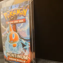 SEALED UNWEIGHED 2009 Pokemon Platinum Rising Rivals Booster Pack Rotom Art - Image 3