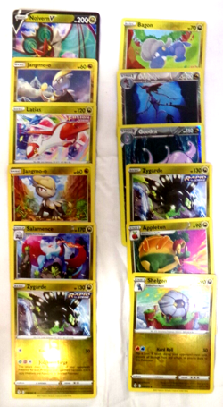 Pokemon TCG Dragon Holographic & Reverse Holographic Card Lot of 12 - Image 1