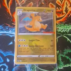 Pokemon Dragonite Sword & Shield Lost Origin 131/195 GameStop Promo Holo 160HP - Image 1