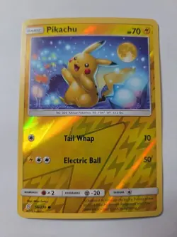 Pikachu 56/236 Sm- Unified Minds Set Reverse Holo Pokemon TCG - Image 1