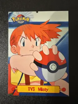 Pokemon tv3 misty Topps - Image 1