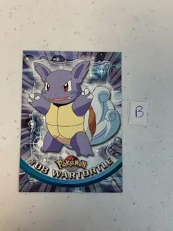 1999 Topps Pokemon Wartortle #08 B - Image 1