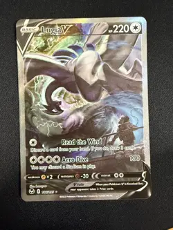 Lugia V (Alternate Full Art) 186/195 - Ultra Rare Silver Tempest - Pokemon (NM) - Image 1