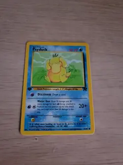 Pokemon Team Rocket 1st Edition Regular Finish Psyduck 65/82 NM-MT OC802 - Image 1