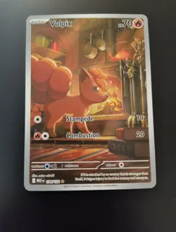Vulpix 138/132 Illustration Rare ME01: Mega Evolution Pokemon TCG NM - Image 1