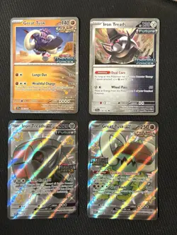 Pokemon TCG Paldean Fates Premium Collection Promos/Cosmos Lot of 4 NM - Image 1