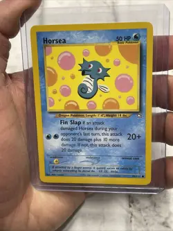 Pokemon - Neo Genesis - Horsea 62/111 - Unlimited Condition NM/MT Vintage WOTC - Image 1