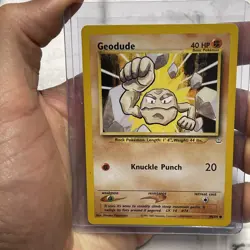 GEODUDE - 44/64 - Neo Revelation -VINTAGE 2000 - Non-Holo - Common Pokemon LP/NM - Image 1