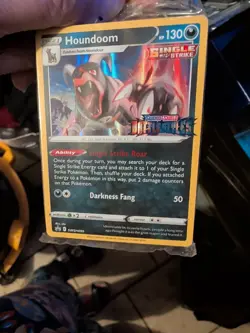 Houndoom - (Prerelease) SWSH090 SWSH: Sword & Shield Promo Cards Holo - Image 1