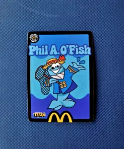Phil A. O’Fish (17/24) Mcdonalds Trading Cards 2026 UnRedeemed - 4 Free Nuggets - Image 1