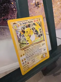Pokemon Card - Lt. Surge's Raichu Gym Challenge 11/132 Holo Unlimited Holo Rare - Image 3