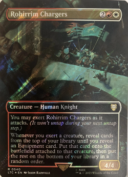 Rohirrim Chargers #0540 Surge Foil R Commander: The Lord of the Rings (LTC) MtG - Image 1