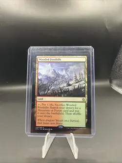 Wooded Foothills 249 Khans of Tarkir Magic The Gathering Just pulled Mint - Image 1