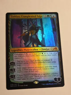 Tamiyo, Compleated Sage FOIL X1 NEO MTG Kamigawa Neon Dynasty - Image 1
