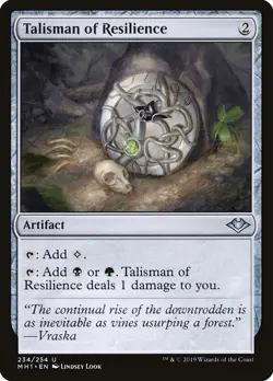 Talisman of Resilience [Modern Horizons] Magic MTG - Image 1