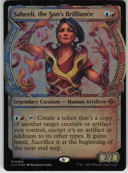 MTG TCG Saheeli, the Sun's Brilliance (Showcase) M Lost Caverns of Ixalan 308 - Image 1