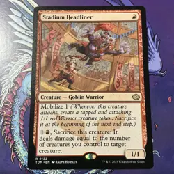 Stadium Headliner Light Play, English Magic the Gathering MTG Tarkir: Dragonstor - Image 1