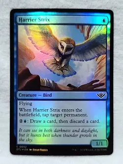 Harrier Strix 0052 Foil Common Outlaws of Thunder Junction - Image 1