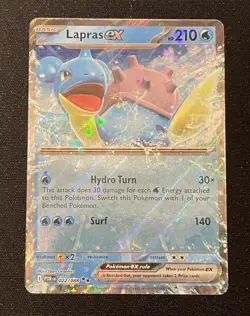 Pokemon TCG Lapras ex 022/088 Perfect Order Pokemon Card NM Near Mint - Image 1