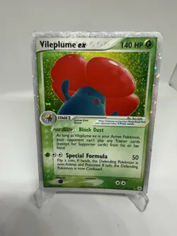 Vileplume EX 100/101 Pokemon EX Hidden Legends Ultra Rare NM/LP - Image 2