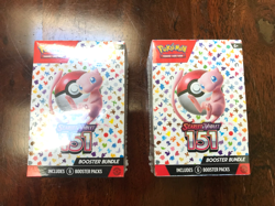 Lot of (2) Pokemon TCG: Scarlet & Violet 151 Booster Bundle Sealed - Image 1