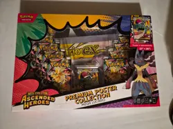 POKEMON TCG ASCENDED HEROES PREMIUM POSTER COLLECTION MEGA GARDEVOIR NEW IN HAND - Image 1