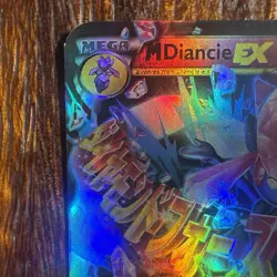 Pokemon TCG M Diancie EX XY44 Promo Mega Holo plus Lot 4 Fairy Energy & Commons - Image 4