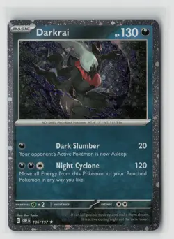 Darkrai #136/197 Cosmos Holo Promo Pokemon TCG NM - Image 1