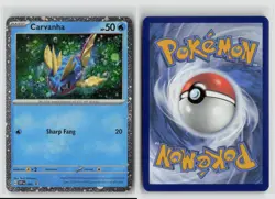 Carvanha #093 Svp Cosmos Holo Promo Pokemon TCG NM - Image 3