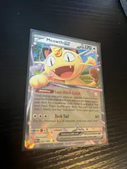 Meowth Ex 062/088 - Double Rare - Mega Evolution: Perfect Order - Pokemon TCG - Image 1