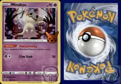 Mimikyu 081/189 Holo P Trick or Trade BOOster Pokemon Holo NM/M - Image 2